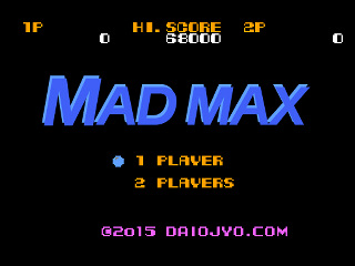 MAD MAX FURY ROAD 8bit Game